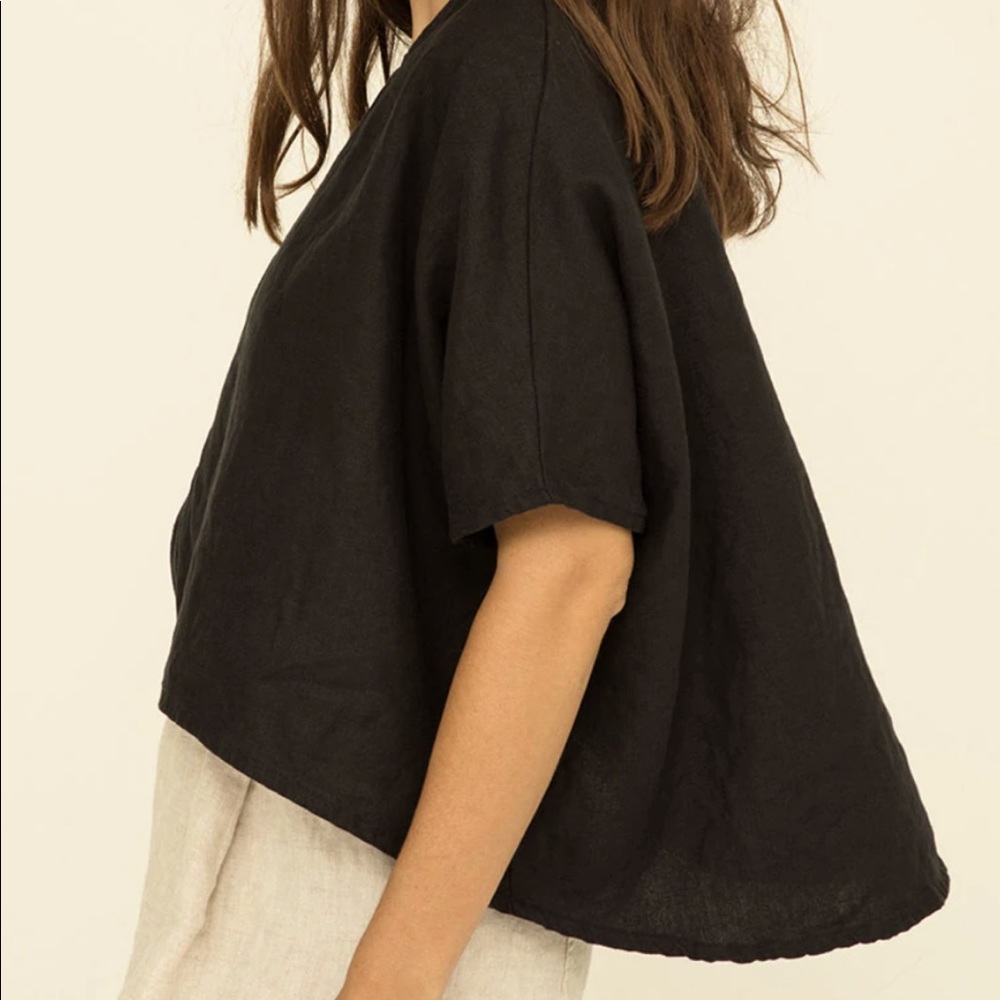 Elizabeth Suzann Linn Top in Cotton Poplin